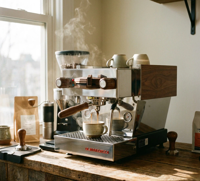 上传原始咖啡机照片